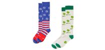 Mid Calf Custom Pattern Socks