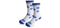 Crew Woven Work Socks - With Towel Bottom