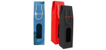 Single Bottle Wine Box with Rope Handle
