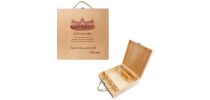 Four Bottles Vintage Wine Wooden Box