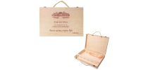 Six Bottles Vintage Wooden Wine Box