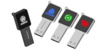 Square Lighting Logo Flash Drive