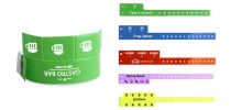 Tabbed Disposable PVC Wristband