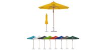 2.5x2.5m Wind-resistant Octagon Stock Colour Outdoor Umbrella
