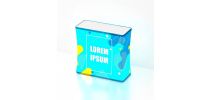 Backlit LED Spring Up Display - Rectangle