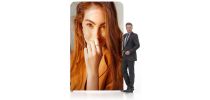 1.5m Straight Tension Fabric Display Wall
