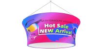 Sky Tube Circle Hanging Banner