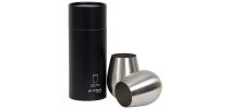 Stemless Stainless Steel Wine Glass Set