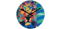 Rukas Full Colour Wall Clock