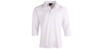 Mens Cricket Polo 3/4 Sleeve