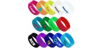 Extra Wide Silicon Wrist-Band