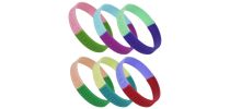 Silicon Wrist-Band 2 Colour