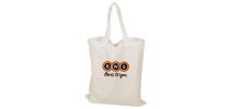 Large Calico Bag White