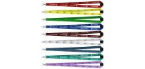 Flat Ribbed Lanyard 15mm Wide With Swivel Clip