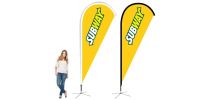Medium Teardrop Banner