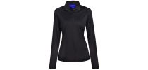 Ladies Lucky Bamboo Long Sleeve Polo