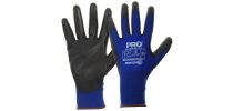 PRO Sense PROLITE ECO PU. 15G Dark Blue Polyester Liner with Black PU Dip