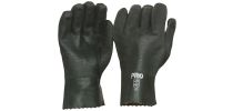 27cm Green Double Dipped PVC Gloves