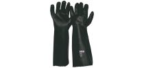 45cm Green Double Dipped PVC Gloves