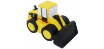 Cartoon Bulldozer Shape Stress Reliver