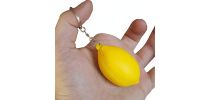Lemon With Keyring Stress Item
