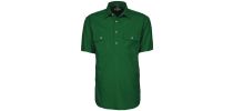 Mens Pilbara Closed Front S/S Shirt