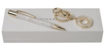 Set Adage Albã¢tre (ballpoint Pen & Key Ring)