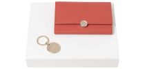 Set Mã©daillon (Red case & Key Ring)
