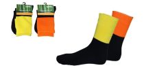 Extra Thick Hi-Vis 2 Tone Bamboo Socks