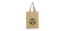 A4 Natural Jute Shopper Bag