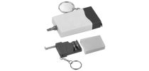 Mini Screwdriver Tape Key Ring