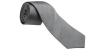 Silk Tie Costume Grey