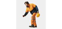 Unisex Adults Hi-Vis Mesh Lining Jacket