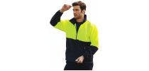 Unisex Adults Hi-Vis Full Zip Fleece