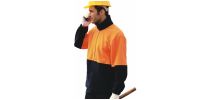 Unisex Adults Hi-Vis Full Zip Polar Fleece