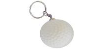 Stress Golf Ball Key Ring