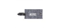 The Goods Recycled Felt Luggage Tag