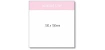 Stuk Note Pad 100x100White 4 Col 100 Leaf