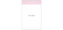 Stuk Note Pad 100x150 White 2 col 100 Leaf