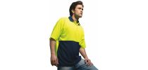 Unisex Adults Hi-Vis Poly/Cotton Polo S/S
