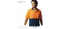Unisex Adults Hi-Vis Polyface / Cotton Back Polo - S/S