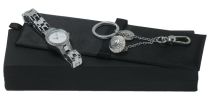 Set Jean-louis Scherrer White (key Ring & Watch)