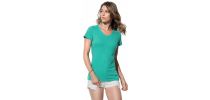 Women's Sharon Slub V-neck