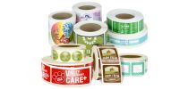 Stickers Printed On Rolls