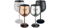 Bella Stainless Steel Wine Glass