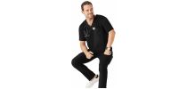 Mens Avery V-Neck Scrub Top