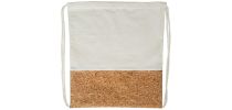 Cotton Drawstring Bag With Cork
