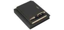 Set Sienna Black & Gold (ballpoint Pen & Note Pad A6)