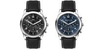 Chrono Unisex Watch, Leather Strap