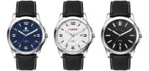 Casual Unisex Watch, Leather Strap